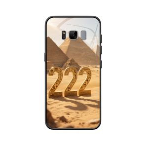 Galaxy S8 Hoesje: Mystieke Farao Geheimen van Engelgetal 222