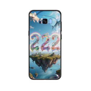 Galaxy S8 plus Hoesje: Magische Betovering van Engelgetal 222