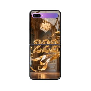 Galaxy Z Flip Hoesje: Koninklijke pracht van Engelgetallen 222