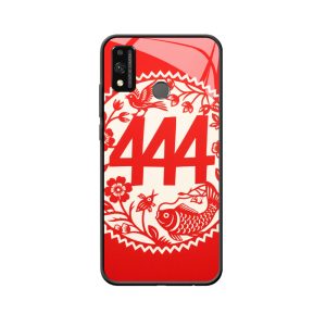 Honor 9X Lite Hoesje: Betoverende Knipkunst van Engelgetallen 444