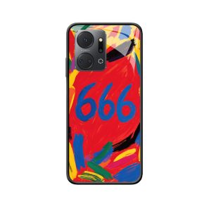 Honor X7A Hoesje: Engelgetallen 666 in Levendige Kunstzinnigheid