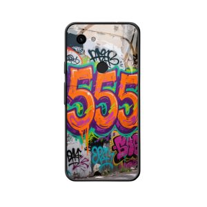 Pixel 3a XL Hoesje: Urban Verhaal van Engelgetallen 555