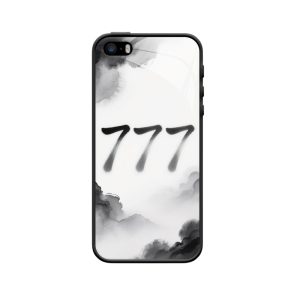 iPhone 5S Hoesje: Oosterse Zen met Engelgetallen 777