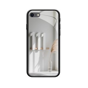 iPhone 8 Hoesje: Engelgetallen 111 in Stille Verfijning