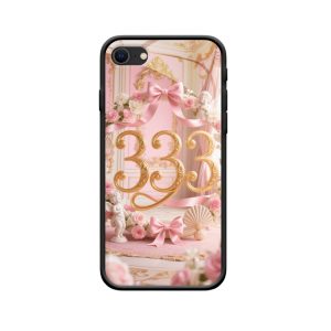 iPhone SE (2022) Hoesje: Romantische Ruimte met Engelgetallen 333