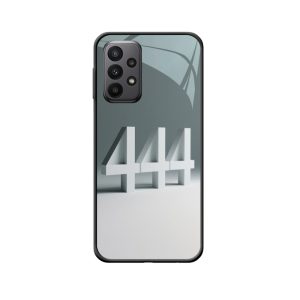 Industriële Esthetiek: Engelgetallen 444 in Galaxy A23 5G UW Hoesje