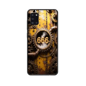 Stoomkracht Saga: Engelgetallen 666 op Galaxy A31 Hoesje