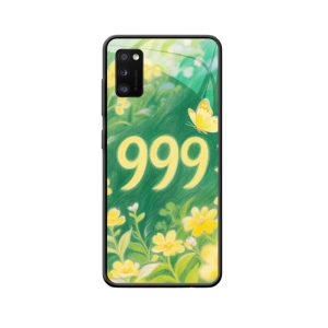 Veldbloemen Serenade: Engelgetallen 999 op Galaxy A41 Hoesje