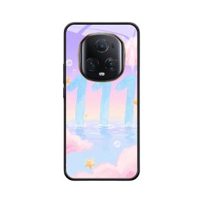 Cijfersterrenhemel avontuur: Honor Magic5 Ultimate Hoesje met Engelgetallen 111