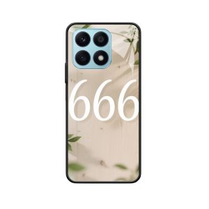 Verfrissend elegant: Honor X8a 5G Hoesje met Engelgetallen 666 Schoonheid van de natuur