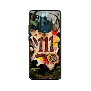 Oerwoud Mystiek: Huawei Mate 10 Pro Hoesje met Tribal Engelgetallen 111