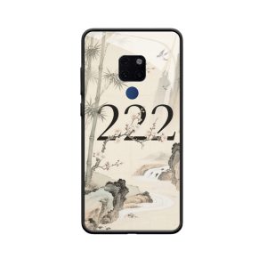 Oosterse Schilderkunst: Huawei Mate 20 Hoesje met Engelgetallen 222