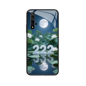 Maanlicht Serenade: Huawei Nova 5T Hoesje met Engelgetallen 222