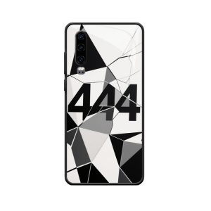 Geometrische Abstractie: Huawei P30 Hoesje met Engelgetallen 444