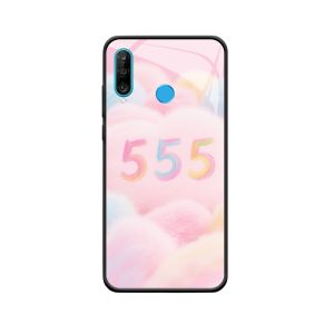 Regenboogdromen: Huawei P30 Lite Hoesje met Engelgetallen 555