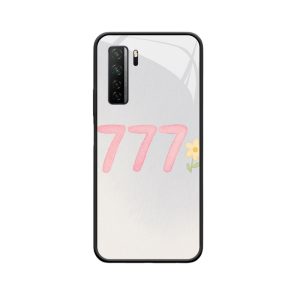 Vrolijk Lentegevoel: Huawei P40 Lite 5G Hoesje met Engelgetallen 777