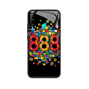 Kleurrijke Vibes: Engelgetallen 888 Huawei P40 Lite E Hoesje