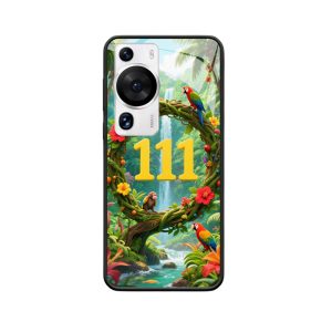 Magische Jungle: Huawei P60 Hoesje met Engelgetallen 111