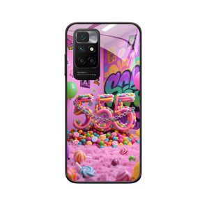 Redmi 10 4G Hoesje met Engelgetallen 555 - Zoete Kinderlijke Avonturen