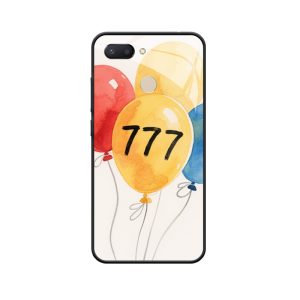 Redmi 6 Hoesje met Engelgetallen 777 - Een Feest van Kleur en Zegeningen