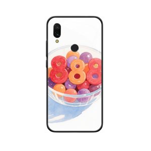 Redmi 7 Hoesje met Engelgetallen 888 - Een Zoete Ontmoeting van Kleurenpracht