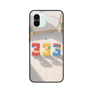Engelgetallen 333: Kleurrijke Creativiteit en Groei met het Redmi A1 4G Hoesje