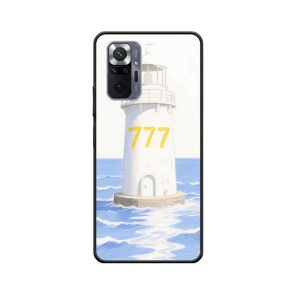 Wachtend tussen zee en lucht - Engelgetallen 777 en Redmi Note 10 Pro Hoesje