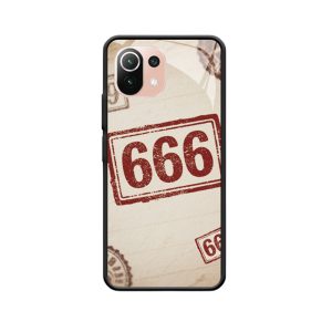 Verweerde Tijdreis: Xiaomi 11 Lite 5G NE Hoesje met Oude Engelgetallen 666