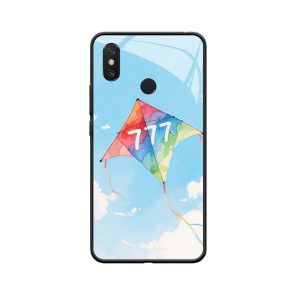 Xiaomi Mi Max 3 Hoesje met Engelengetallen 777 - Regenboogvlieger in Vrije Hemel