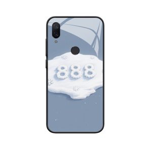 Xiaomi Mi Play Hoesje met Engelengetallen 888 - IJzige Winterpracht