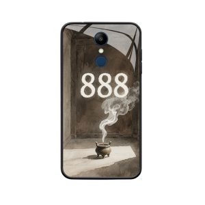 LG K9 Hoesje en het mystieke getal 888 in een oud vertrek