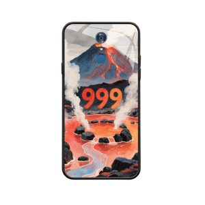 LG Q7 Plus Hoesje en het engelgetal 999 in de vulkaan