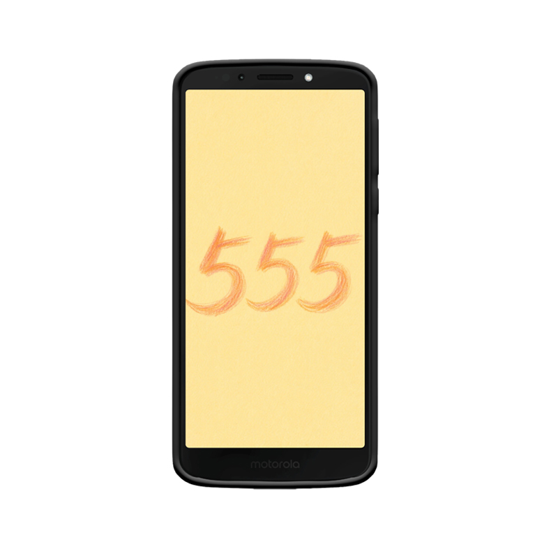 Speelse doodles: Moto G6 Play en engelgetal 555 warmte - Afbeelding 2