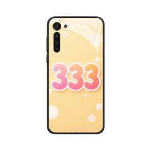 Schattige snoepstijl Moto G8 Power 333 engelgetallen telefoonhoesje