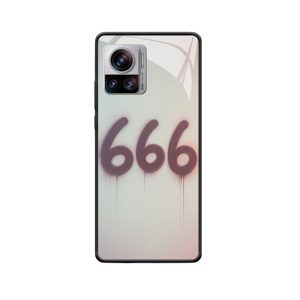 De coole uitstraling van engelgetal 666 in straatkunst: Motorola Edge 30 Ultra