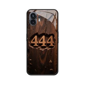 Handgesneden engelennummer 444 met Nothing Phone (2) Hoesje