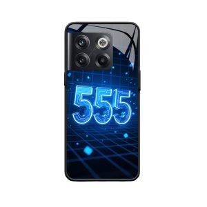 Cyberruimte engelennummer 555 met OnePlus 10T Hoesje