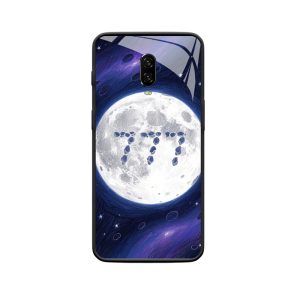 Intergalactische romantiek engelennummer 777 met OnePlus 6T Hoesje