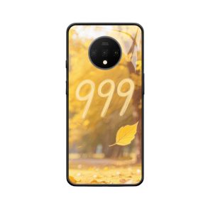 Herfst bladeren engelennummer 999 met OnePlus 7T Hoesje