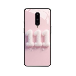 Fluffy engelennummer 111, de zoete hoes voor OnePlus 8