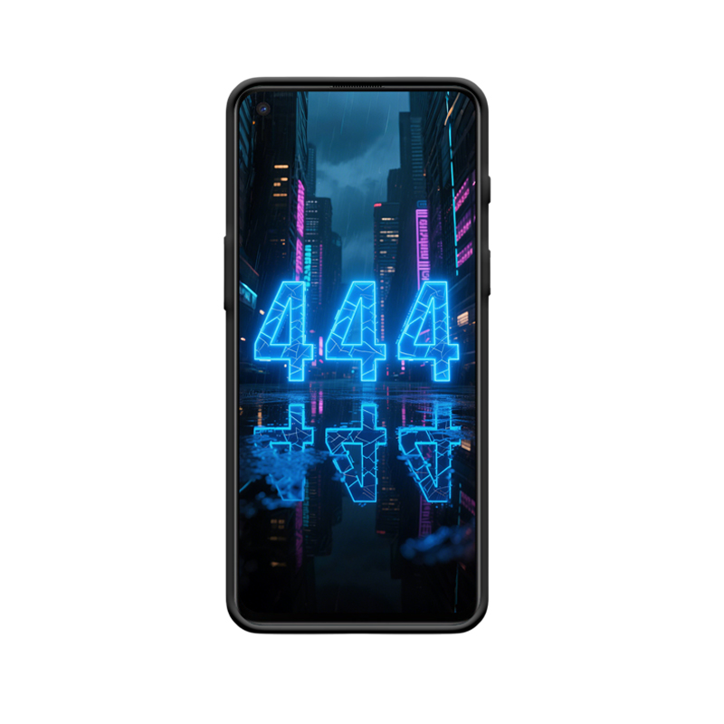 Cyberregen nacht en mystiek Engelgetallen 333 van OnePlus Nord 2 - Afbeelding 2