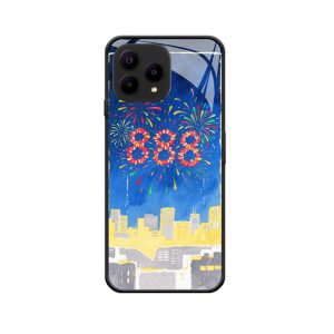Dromerige nachthemel engelennummer 888 WIKO T60 hoesje