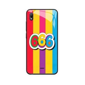 Regenboog engelencijfer 666, oneindige energie voor WIKO VIEW 2 GO hoesje