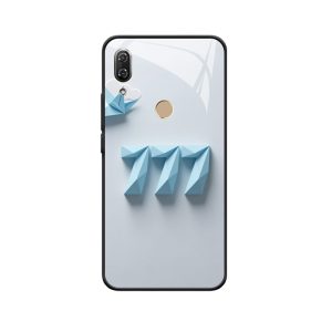 Dromerige origami-stijl Engelgetallen 777 WIKO VIEW 2 PRO hoesje