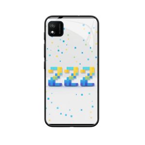 Engelgetal 222 WIKO Y62 PLUS hoesje met pixel charme