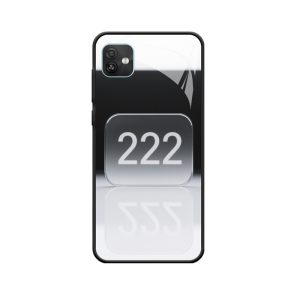 Minimalistisch engelgetal 222 WIKO Y82 hoesje met technologie schoonheid
