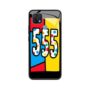 Levendige geometrie en engelgetal 555 van OPPO A15s