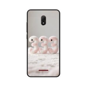 Engelgetal 333 en WIKO JERRY3 hoesje een warme genezende kinderlijke wereld