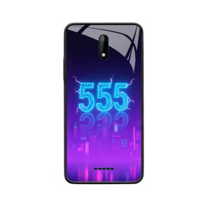 Cyber charme engelgetal 555 WIKO SUNNY5 hoesje